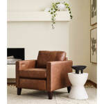 Traftly - Modern Styled Incliner Chair - Dark Walnut - C100RI4DW - Image 10