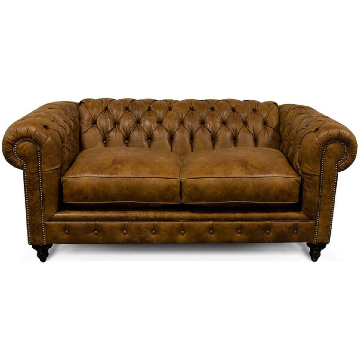 697ee3d46bf5f73c4e1db051e7909daa Rondell Leather Loveseat - Image 1