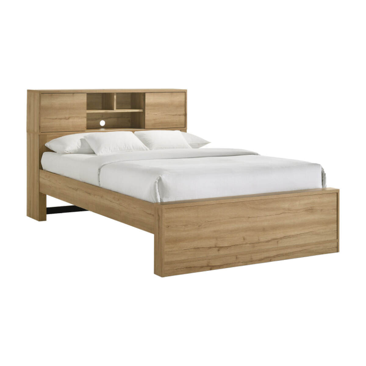 6bcde521ef2874f0cce50c8db5cd089e Vega Full Bookcase Bed - Image 1