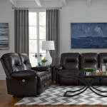 Zaynah - Leather Reclining Loveseat - L501CP4 - Image 3