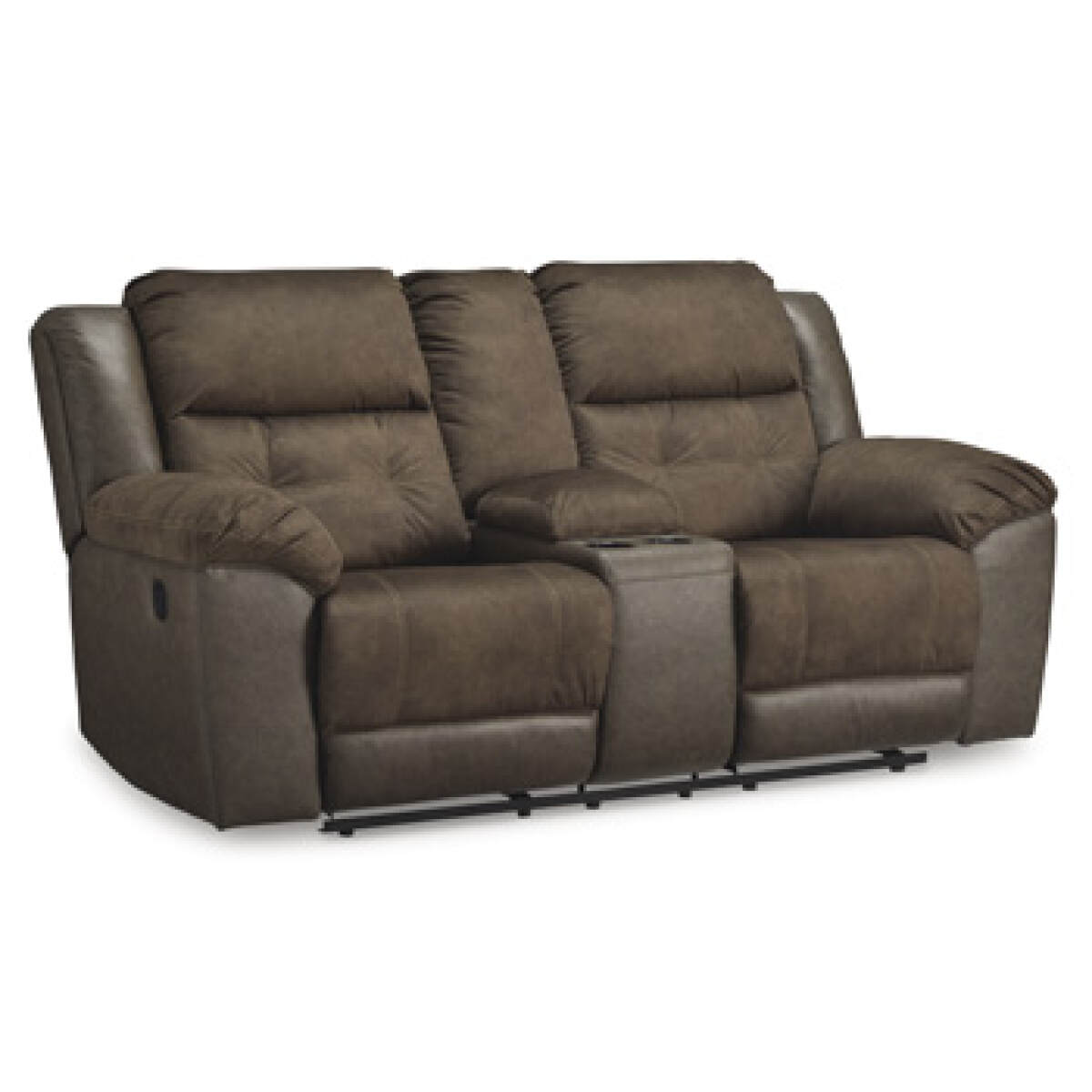 6d6042de5396ffdb9b27607c5cc2cf6b Florelle Glider Reclining Loveseat with Console - Image 1