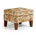 F43dw - Ottoman - Dark Walnut - F43DW - Image 3