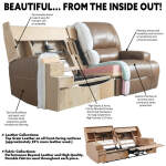Wainwright Dual-Power Sectional Set | Charcoal Gray - Image 7