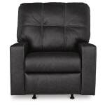 Barlin Mills Recliner and Oversized Accent Ottoman - Image 6