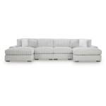 Stupendous 4-Piece Sectional with Double Chaise - Image 2