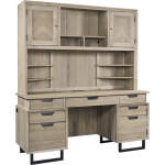 Harper Point 66" Credenza Hutch
