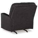 Barlin Mills Recliner and Oversized Accent Ottoman - Image 10