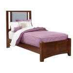 Bonanza Twin Upholstered Bed 3/3 - Blue - BB28-331-033-833-900