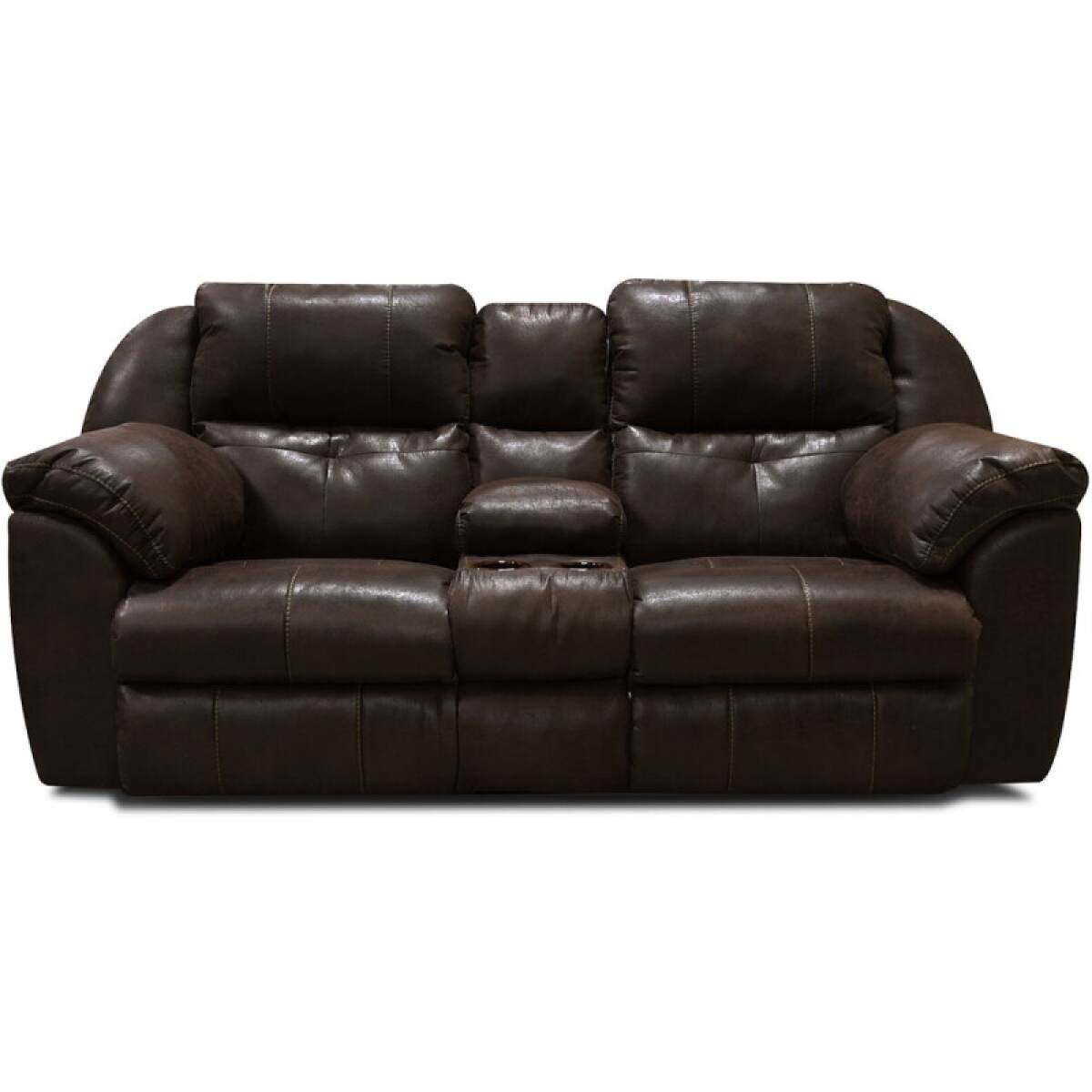 6fe577da31d3f156f6b951cf527a114d Double Reclining Loveseat Console - Image 1