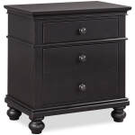 Oxford 2 Drawer Ns I07-450-BLK-2