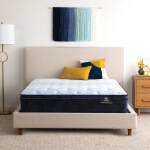 Classic Dorian 12.5" Plush Euro Top Mattress Low Profile Set -Twin XL