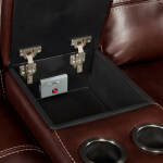 Regis Dual-Power Sectional | Baron Redwood - Image 6
