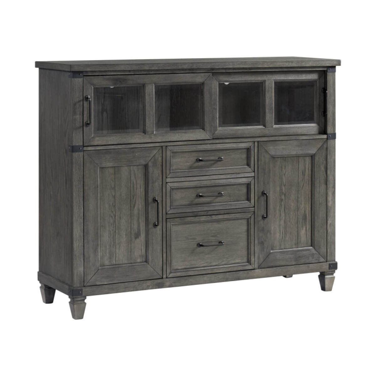 7165aeea4490f12c7b6ed3d999d5c5a9 Foundry Sliding Door Cabinet - Image 1