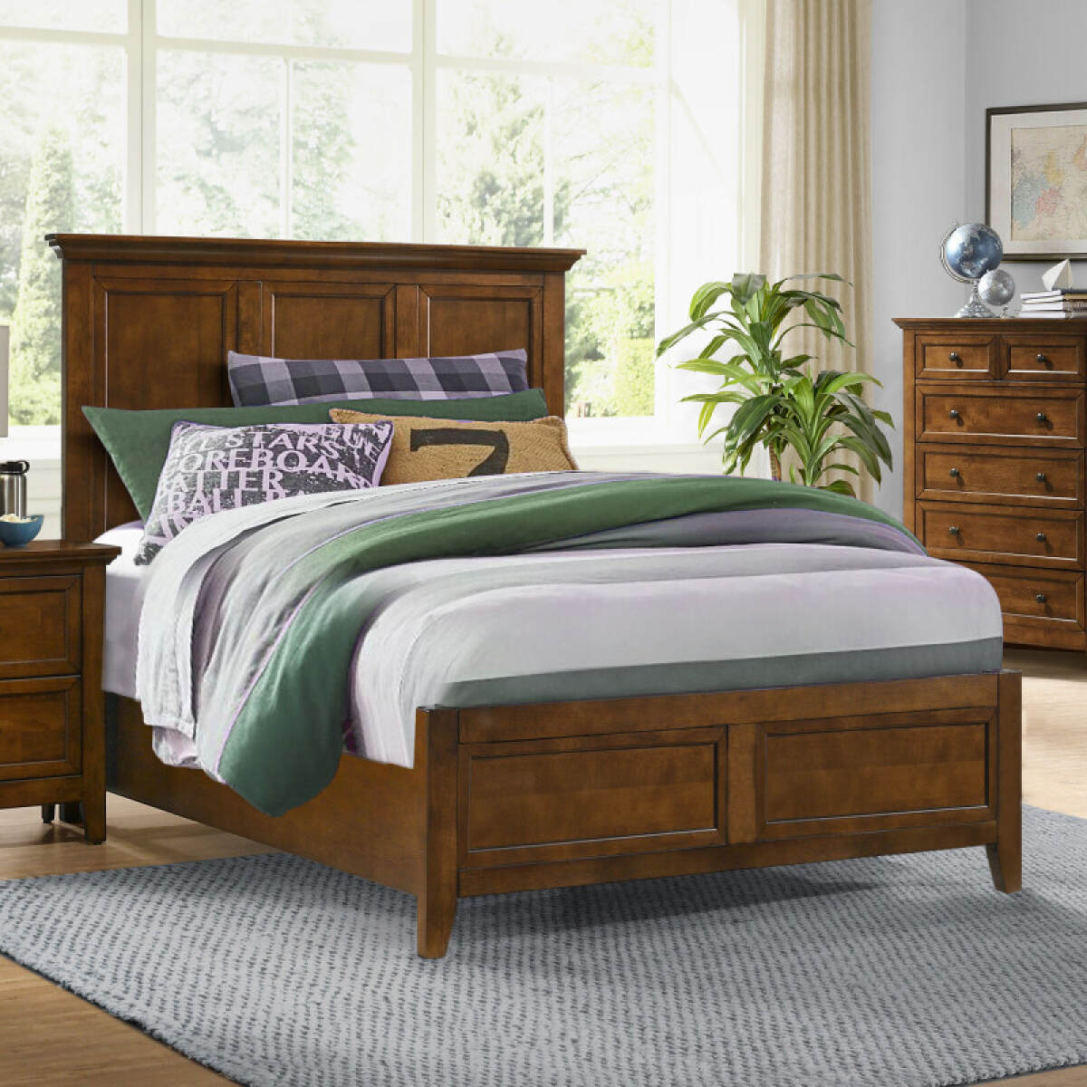 71c254d4d1d6ce1fbe6bb918f8747328 San Mateo Youth Full Standard Bed | Tuscan - Image 1