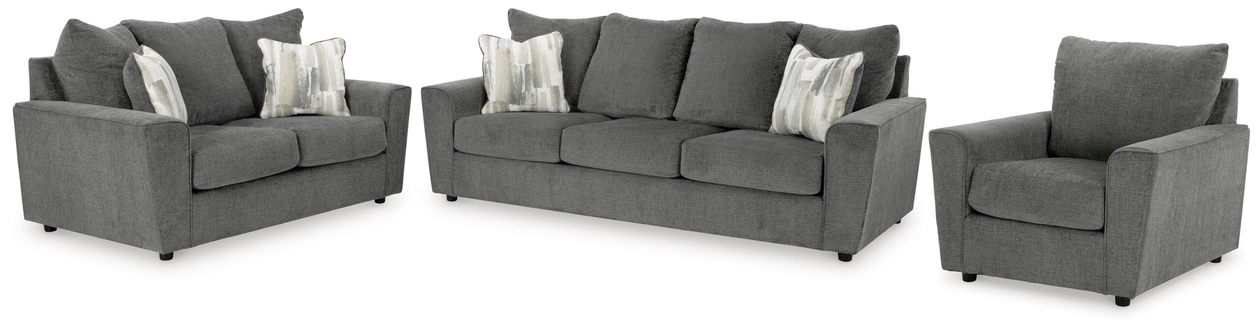 7216db8af9b496d0b86edf35873e291d Stairatt Sofa, Loveseat and Chair - Image 1