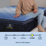 Classic Brecon 14.5" Plush Pillow Top Mattress Set -Queen - Image 4
