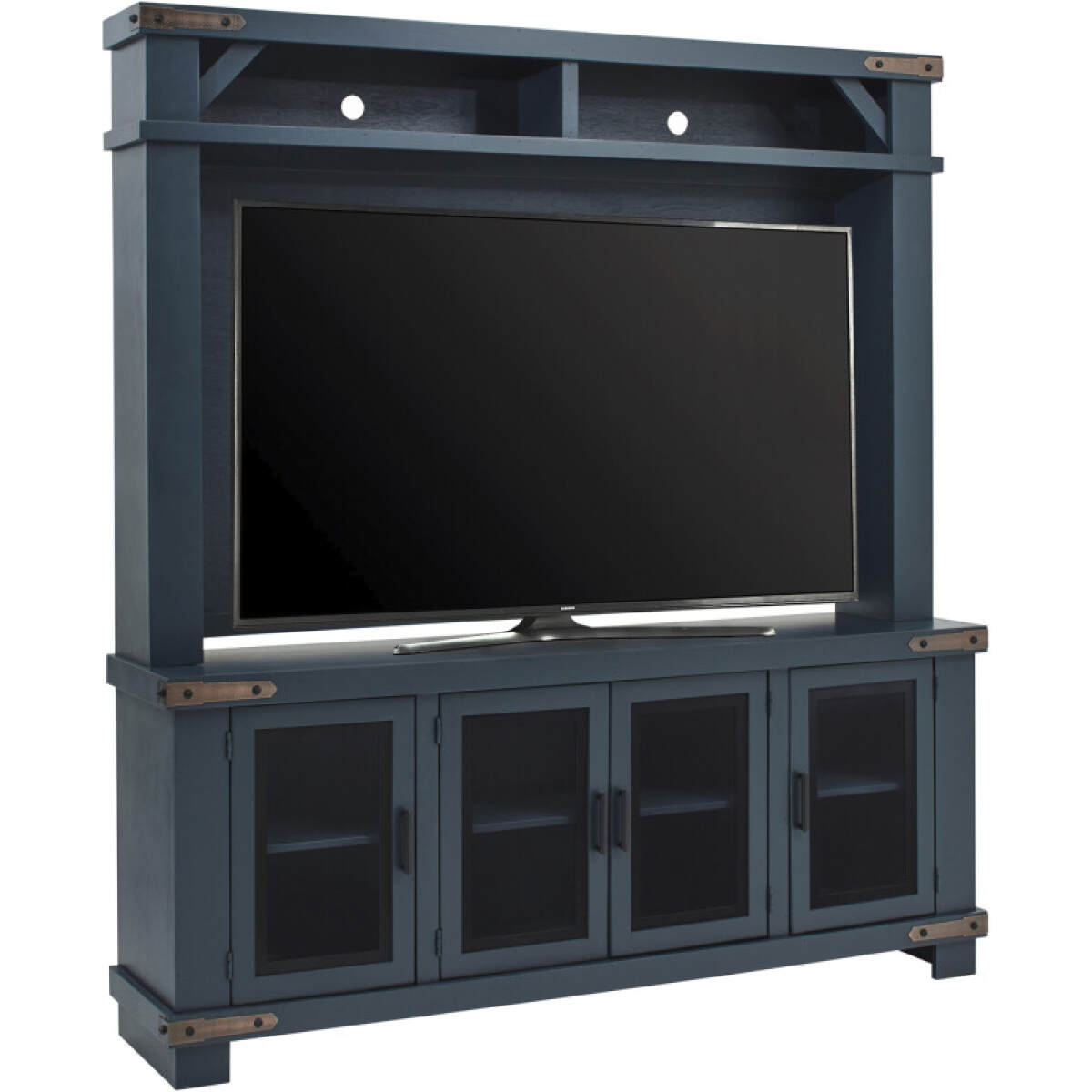 7496e74cb6b2181d5ee15a589f27946c Sawyer 78" Console & Hutch MOHEMGRP1 - Image 1