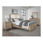 Woodbridge Upholstered Bed With Storage -white - 822-551-051-050B-502-555; 822-661-061-066B-502-666 - Image 3