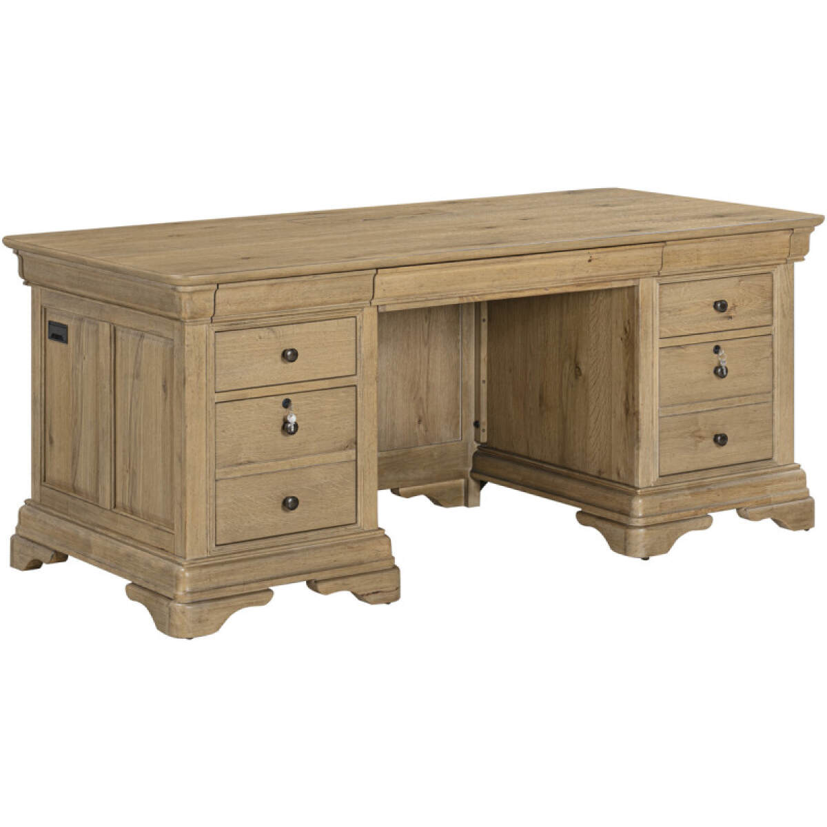 75aa34e5e418bbfdcc37fbf1b8dfff59 Chateau Philippe 72" Executive Desk Base - Image 1