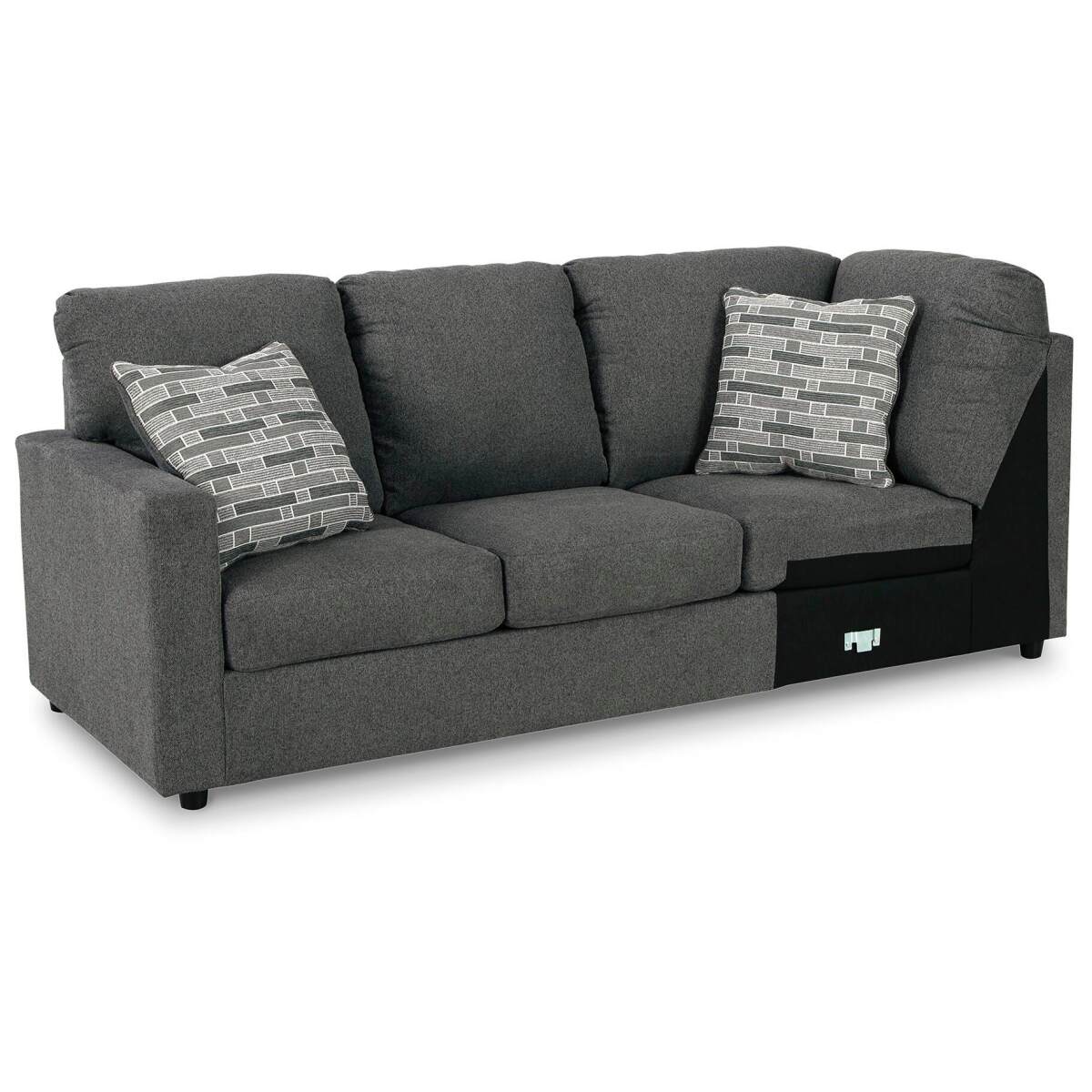 Edenfield Left-Arm Facing Sofa with Corner Wedge – Dungey's Furniture ...
