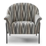 Torrey - Modern Accent Chair With Metal Framed Legs - BLACK METAL - 1080BM - Image 3