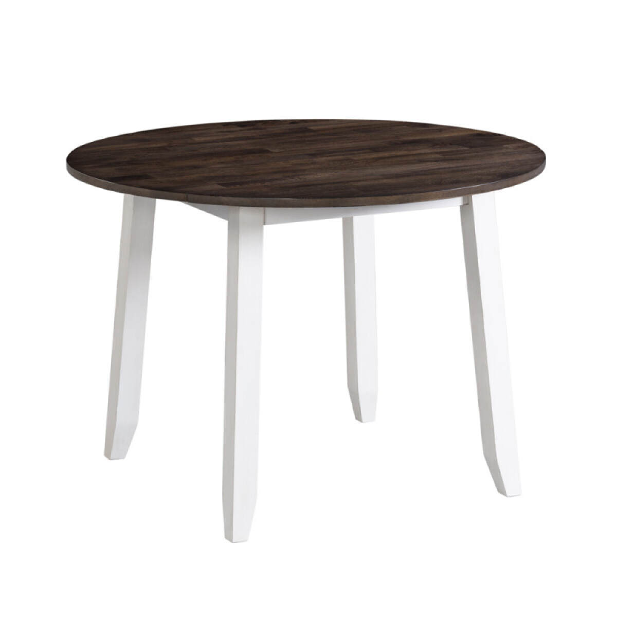 7676ecdb37598d3050f61548f9aa5cc7 Kona Drop Leaf Table | Gray and White - Image 1