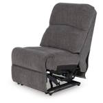 Roman Glass Armless Recliner - Image 2