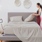 Hyper-Linen Pillowcase Set - Medium Beige / King - Image 3