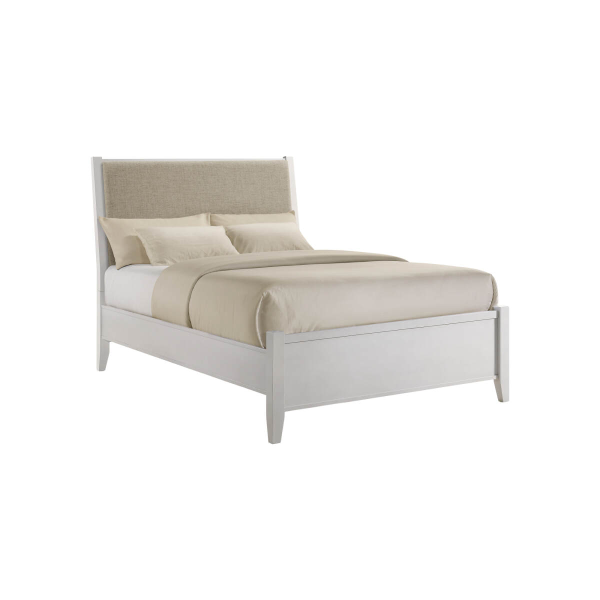 78df9051e752f7e06577a462a600e20a Andover Full Uph. Bed | White - Image 1