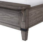Forge Queen Bed | Brushed Steel - Image 5