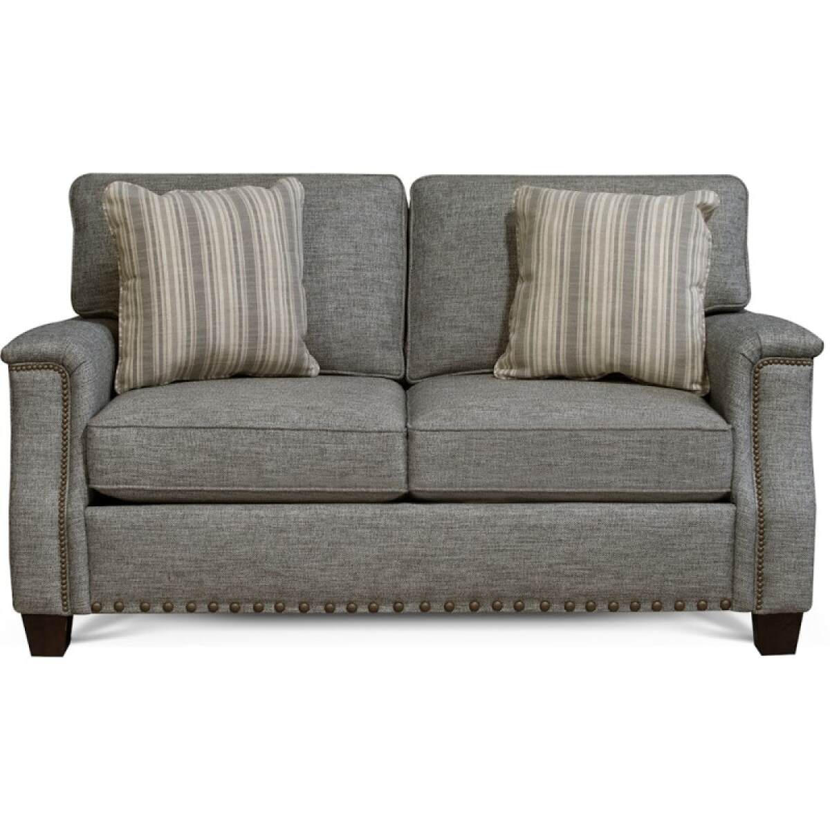 79b2acfb3c17f1df414448ac47b199a8 Salem Loveseat With Nails - Image 1