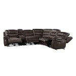 Cody Dual-Power Sectional Set | Dark Brown - Image 3