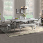 Modern Rustic Dining Bench - Image 3