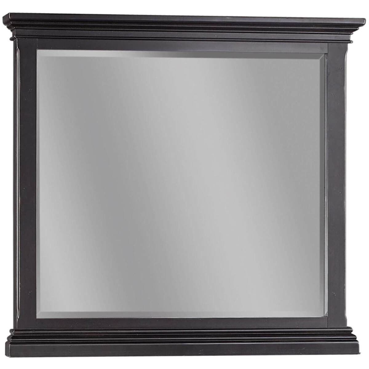 7b3328e8ab73659860231bb1ca9a4d77 Oxford Landscape Mirror I07-462-BLK-1 - Image 1