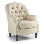 Truscott - Traditional Club Chair - Dark Walnut - 7030DW - Image 5