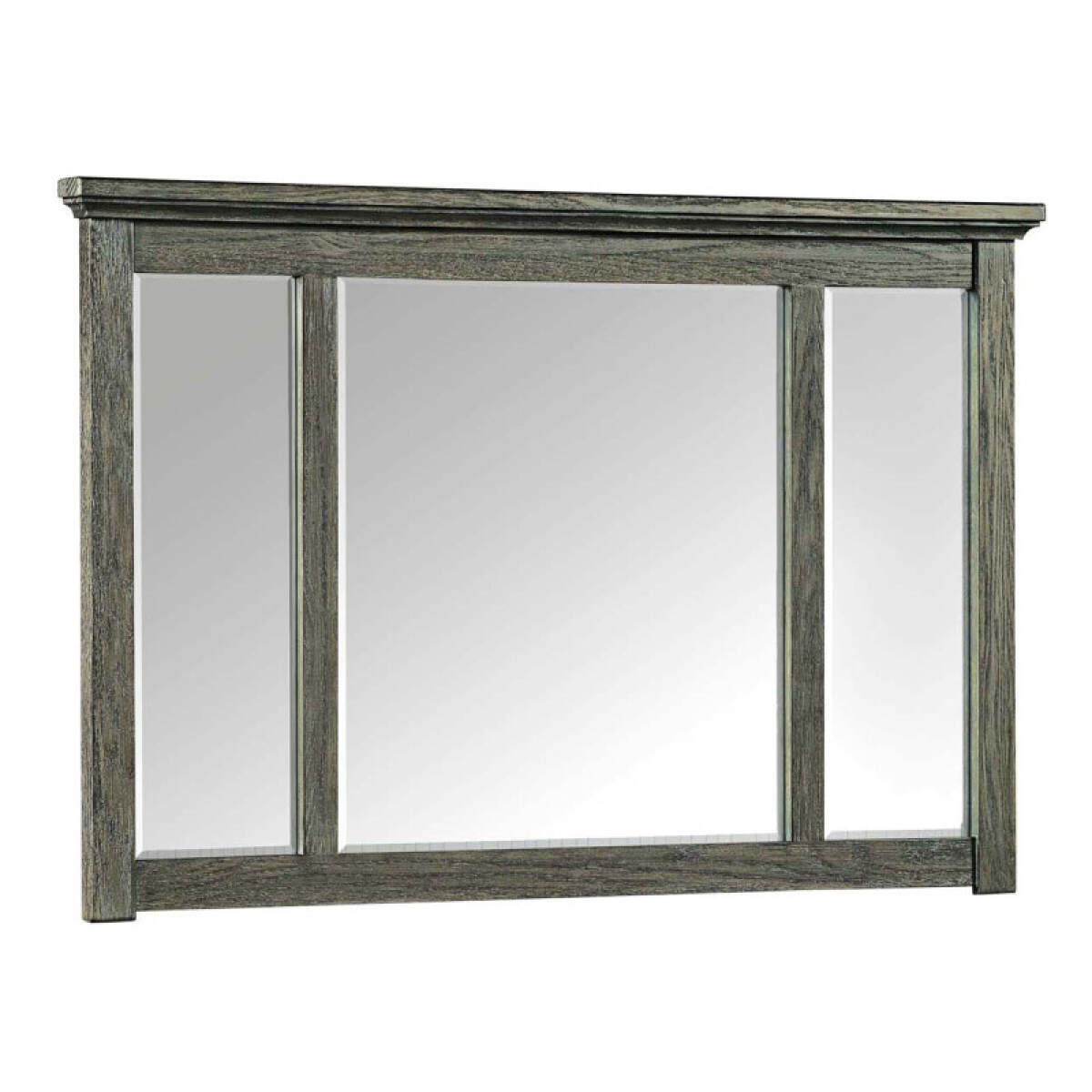 7b9f42d70e33d26227eecb0fb463d746 Oak Park Mirror | Pewter - Image 1