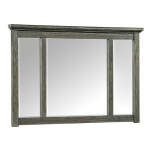 Oak Park Mirror | Pewter