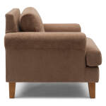 Lumira - Transitionally-styled Club Chair - Dark Walnut - C21DW - Image 5