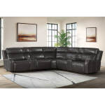 Wainwright Dual-Power Sectional Set | Charcoal Gray - Image 6