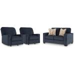 Aviemore Loveseat and 2 Recliners - Image 2