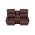 Pinnacle Power Wall Reclining Loveseat W/ Console Headrest & Lumbar