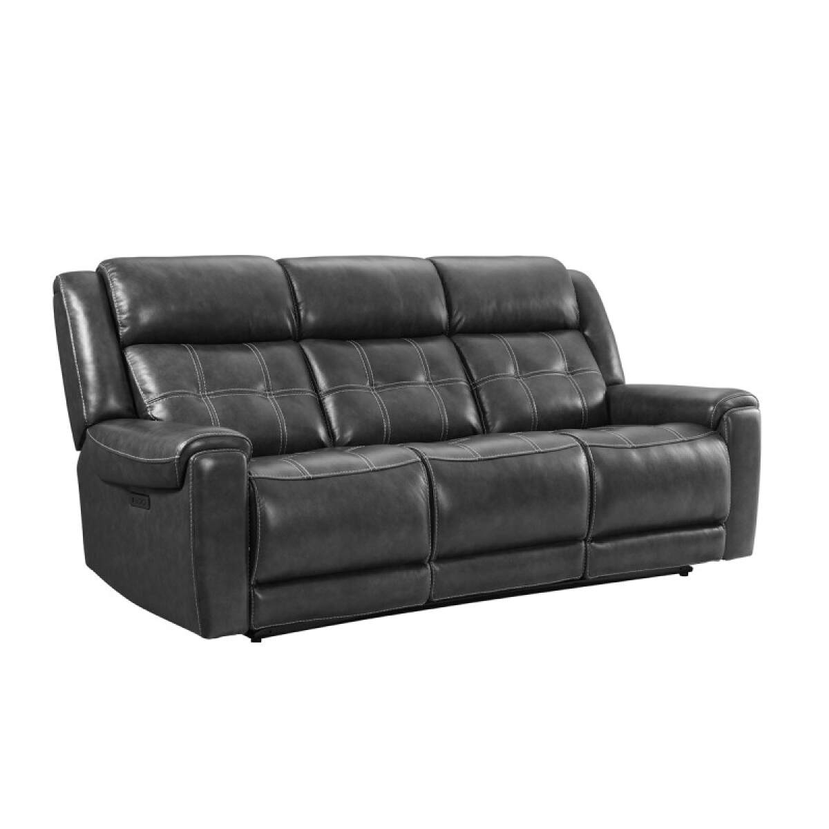 7df8e96b50a6df4bcdb82a0379cb8d43 Regis Dual-Power Sofa | Baron Charcoal - Image 1