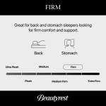 Carton Beautyrest Black Series Three 16.5" Firm Pillow Top Mattress -Twin XL - Image 7