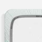 Hyper-Linen Performance® Crib Sheet - Light Green - Image 5