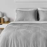 Performance® Duvet & Sham Set - Racetrack - Light Grey / Queen - Image 3
