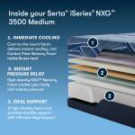 Serta® Iseries® Nxg™ Mattress - 3500 Medium Foam - Split Head Queen - Image 4