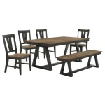 Harper Trestle Table - Image 3