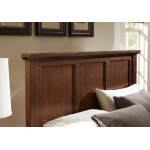 Bonanza Full, Queen, & King Mansion Storage Bed - Cherry Finish - BB28-668-066B-502-666 - Image 7