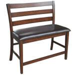 Kona Ladder Counter Bench | Raisin - Image 3