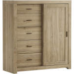 Modern Loft Sliding Door Chest IML-457-KHK-1